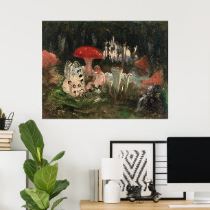 Póster Princesa de cuento de hadas