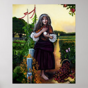 Póster Princesa de monedas
