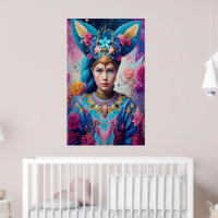 Princesa de ojos azules