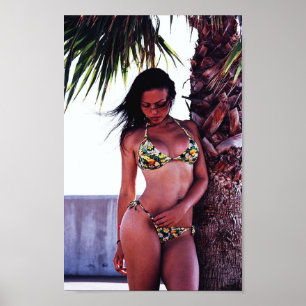 Póster Princesa del árbol de palmas