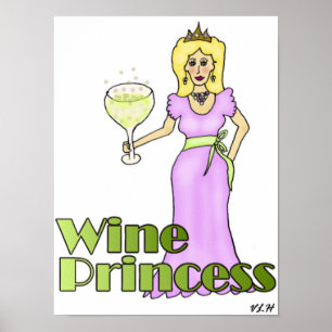 Póster Princesa del vino