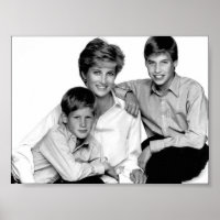 Princesa Diana e hijos