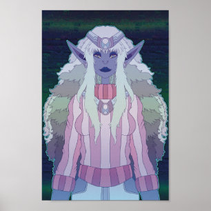 Póster Princesa Elfa