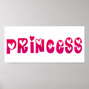 Póster Princesa en los corazones