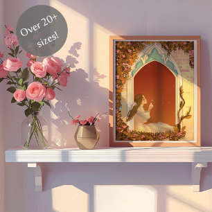 Póster Princesa en luz solar 