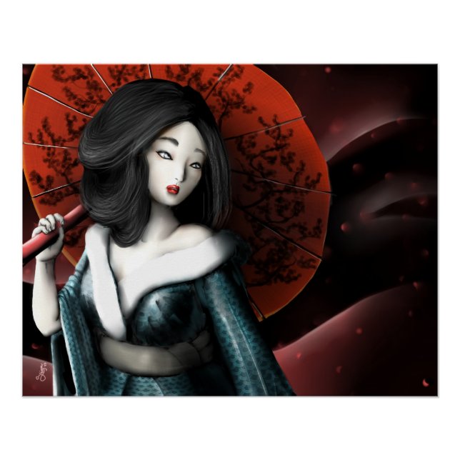 Póster Princesa japonesa - Taketori Monogatari (Anverso)