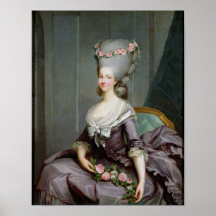 Póster Princesa Marie-Therese de Savoie-Carignan