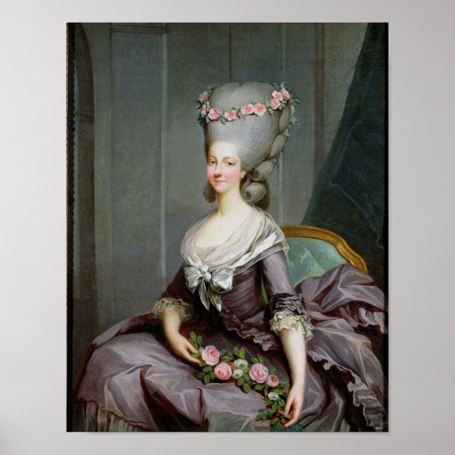 Póster Princesa Marie-Therese de Savoie-Carignan (Frente)