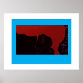 Póster Princesa Paloma Roja