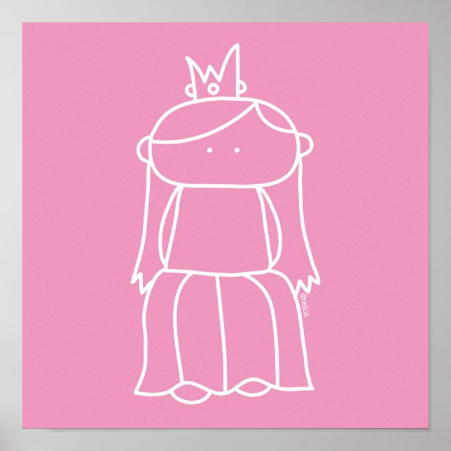 Póster Princesa - Poster (Frente)