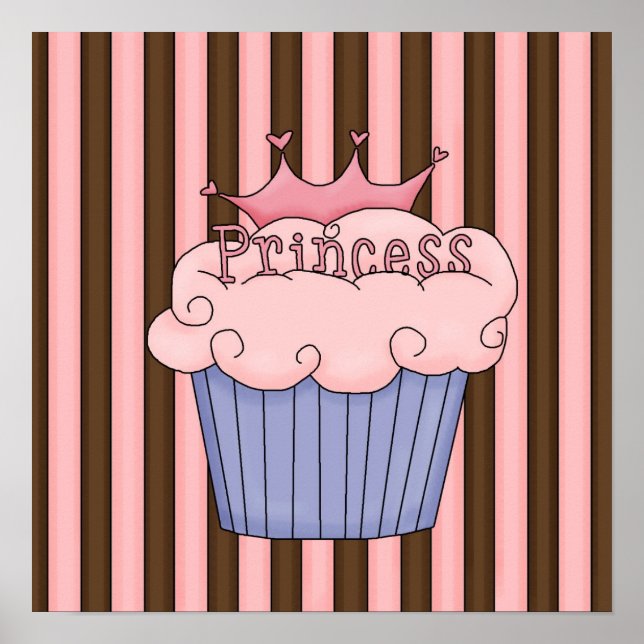 Póster Princesa rosa (Frente)