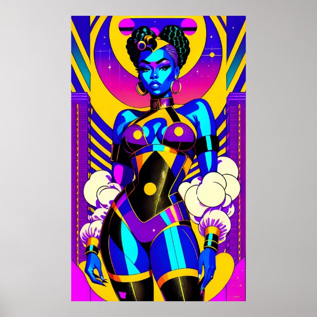 Póster Princesa sobre el Prowl - Ken Gage Art (Frente)