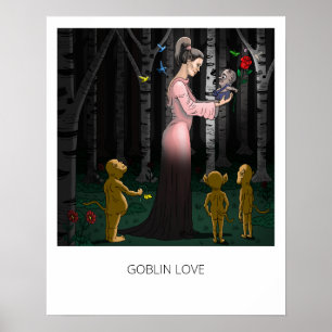 Póster Princesa y Goblins