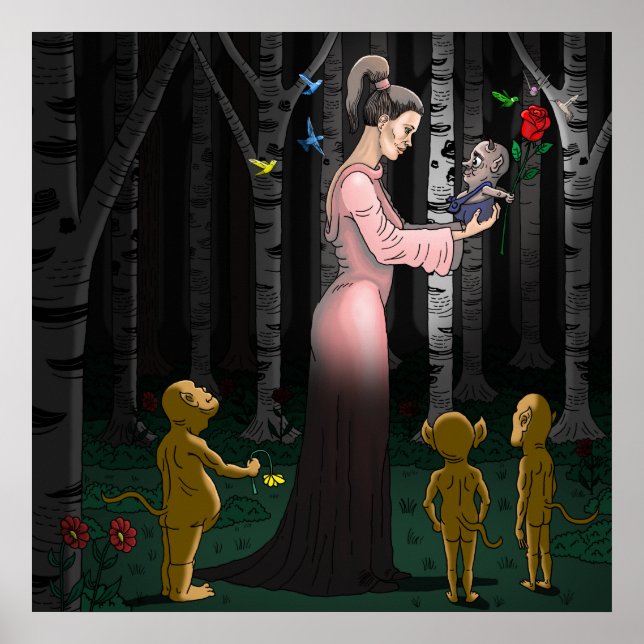 Póster Princesa y Goblins (Frente)