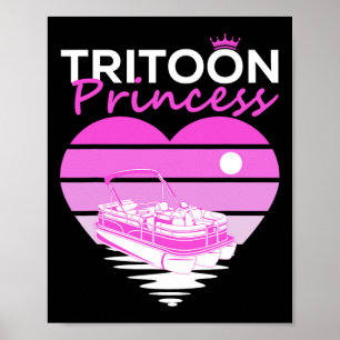 Póster Princesas De Tritón Capitán Mujeres Botando