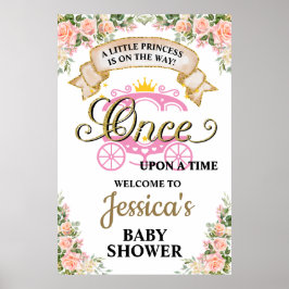 Póster Princess Carriage Once Upon A Time Chica Baby