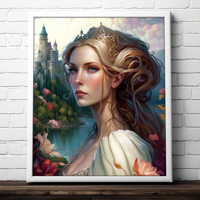Póster Princess Castle Fantasy Art (Subido por el creador)
