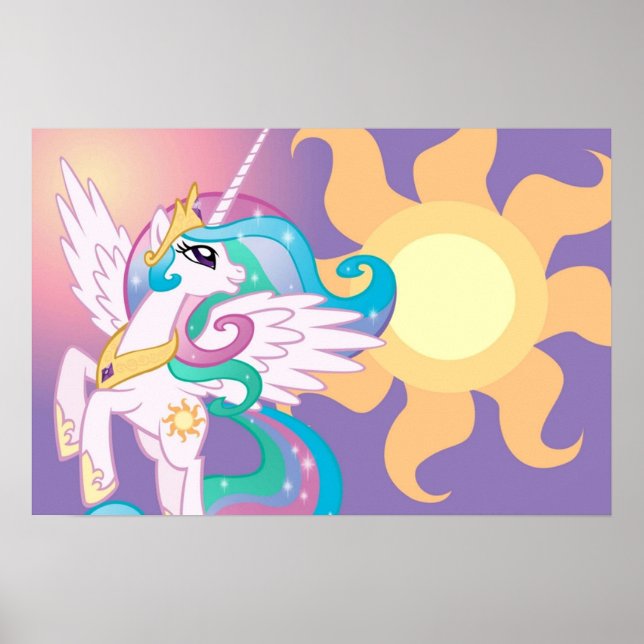 Póster Princess Celestia (Frente)