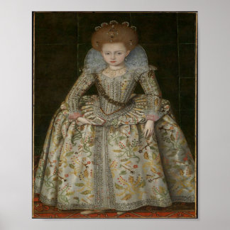 PÓSTER PRINCESS ELIZABETH (1596-1662)