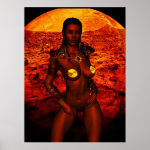Póster Princess of Mars Fantasy