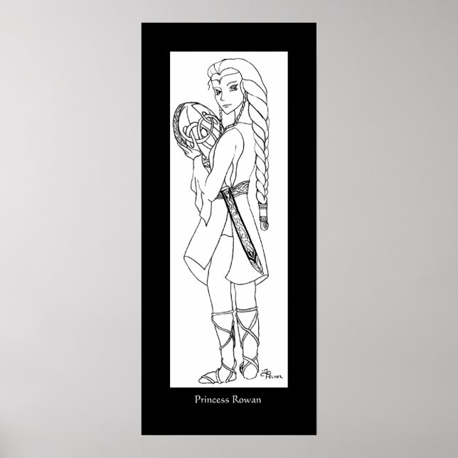 Póster Princess Rowan (Frente)