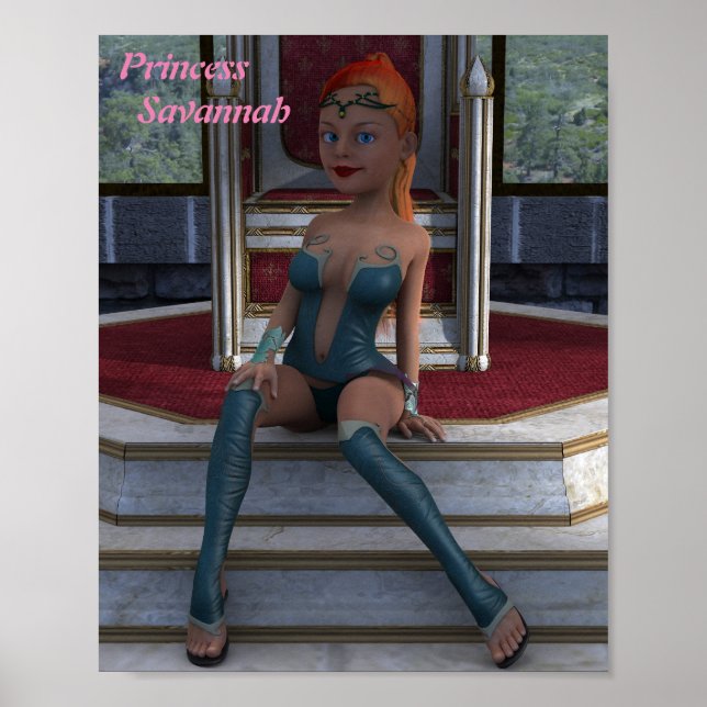Póster Princess Savannah (Frente)