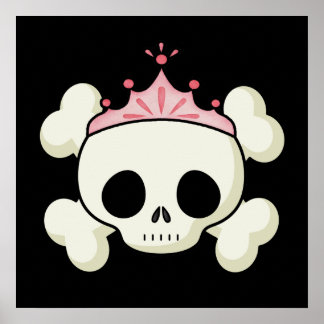 Póster Princess Skull