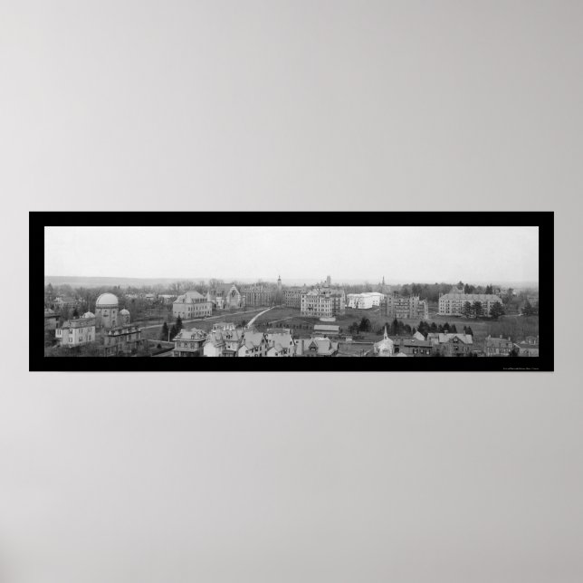 Póster Princeton College, NJ Photo 1895 (Frente)