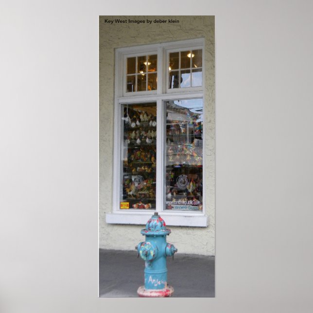 Póster Principal hidrante de fuego occidental (Frente)