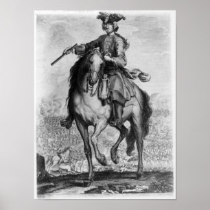Póster Príncipe Charles Edward Estuardo en la batalla