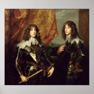 Póster Príncipe Charles Louis Elector Palatine