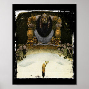 Póster Príncipe con el rey del duende