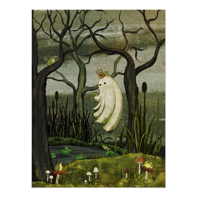 Póster Príncipe de la rana (Anverso)