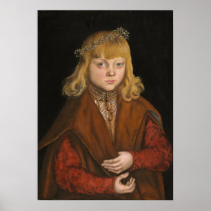 Póster Príncipe de Sajonia - Poster Bella Artes Lucas Cra