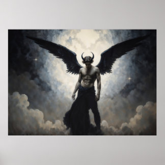 Póster Príncipe del Infierno Lucifer