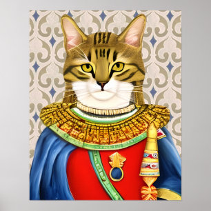 Póster Príncipe Gato Medieval