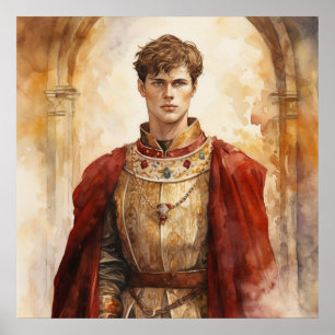 Póster Príncipe medieval