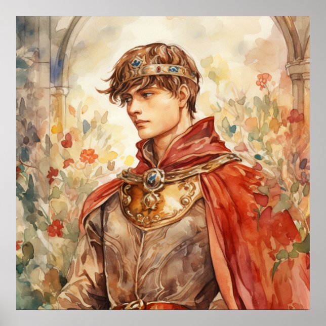 Póster Príncipe medieval (Frente)