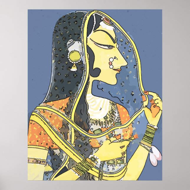 Póster Príncipes del Asia Oriental, (Frente)