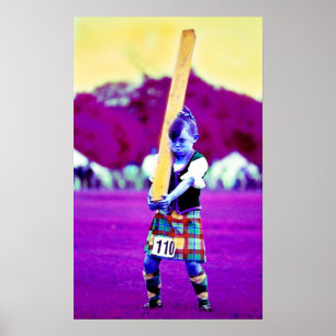 Póster principiante en juegos de tierras altas