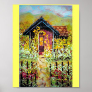 Póster Print ...Sunflower Shack