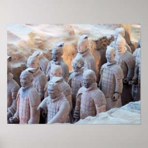 Póster PRINT - Terracotta Warriors Xián China