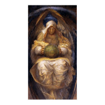 Print: "The All-Pervading" by George Watts