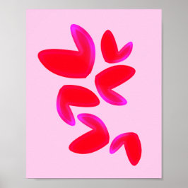 Póster Print, Value Poster Paper (Semi-Gloss) with Hearts