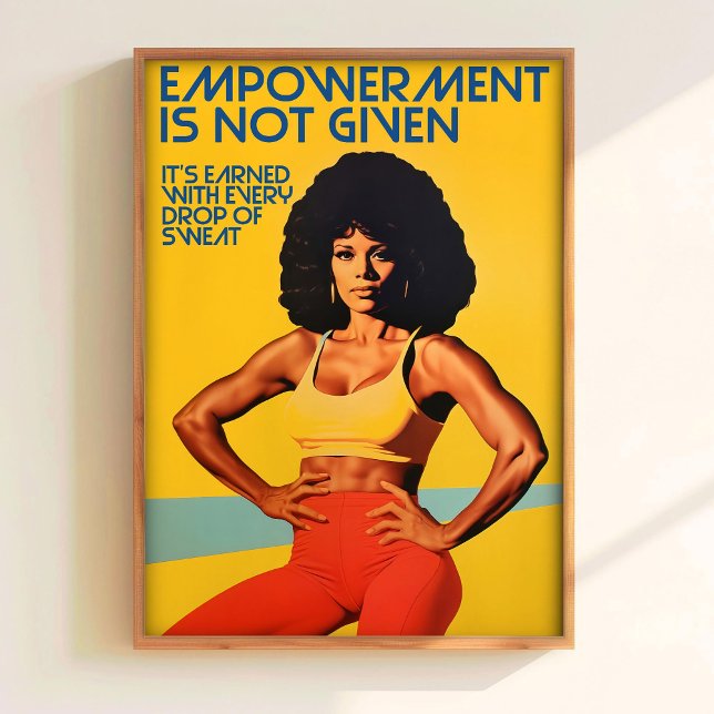 Póster Printable Gym Poster Fitness Art Print Gym Wall Ar (Subido por el creador)