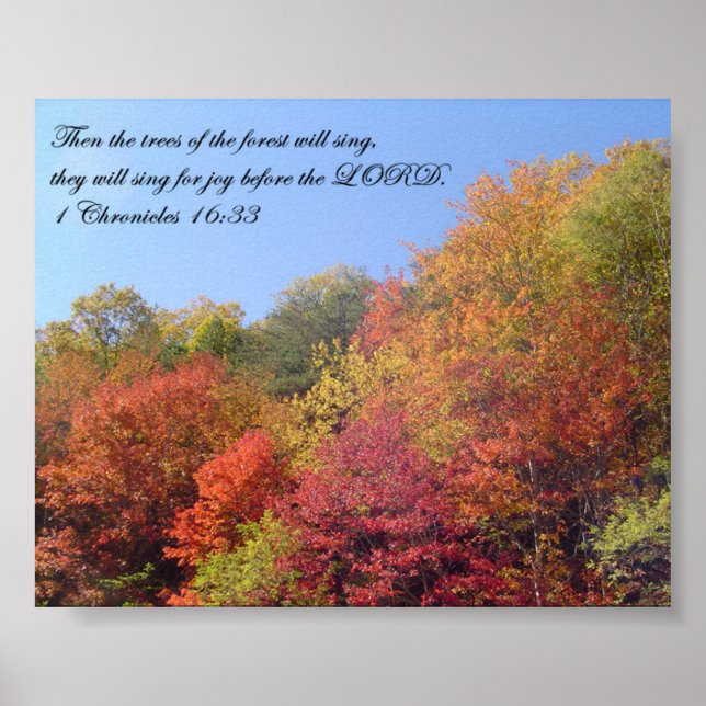 Póster Prints & Posters: Trees Sing (Frente)