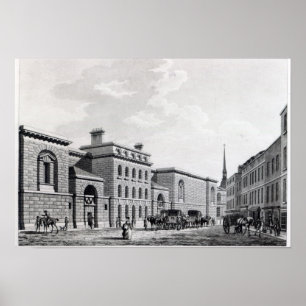 Póster Prisión de Newgate, 1799