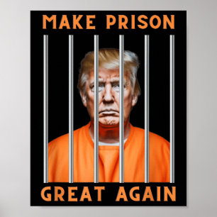 Póster Prisión De Trump 2024