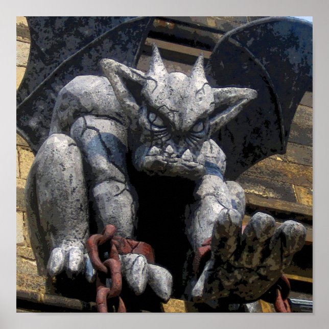 Póster Prisión Gargoyle CB (Frente)