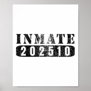 Póster Prisionero 202510 Gracioso Preso Lazy Halloween Co